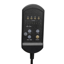 Load image into Gallery viewer, Electric heating massage chair cushion Pain waist massage cushion Heating seat cushion 7-head massage back heating Home car seat