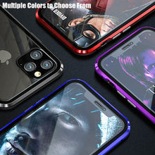 Load image into Gallery viewer, 360 Full Cover Double Side Anti-peeping Privacy Magnetic Case For IPhone 11 Pro XS MAX XR X 8 7 Plus Tempered Glass Phone Case
