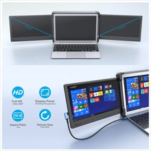 Load image into Gallery viewer, OFIYAA Portable Triple Monitor
