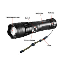Load image into Gallery viewer, Ultra Bright Flashlight RUGGED LIGHT PRO
