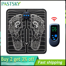 Load image into Gallery viewer, Electrical Foot Massage - Muscle Stimulation-  Relax Legs - Boost Blood Circulation - Relieve Ache Pain Foldable Pad Health Care
