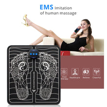 Load image into Gallery viewer, Electrical Foot Massage - Muscle Stimulation-  Relax Legs - Boost Blood Circulation - Relieve Ache Pain Foldable Pad Health Care
