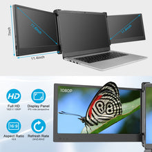 Load image into Gallery viewer, OFIYAA Portable Triple Monitor
