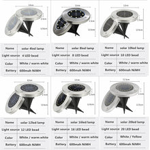 Load image into Gallery viewer, Waterproof Solar Ground Light
