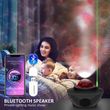 Load image into Gallery viewer, Night light Star lamp 21 lighting modes - Bluetooth and music
